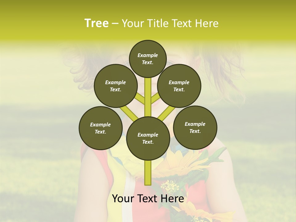 People Adorable Young PowerPoint Template