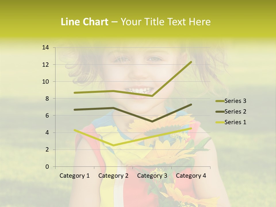 People Adorable Young PowerPoint Template
