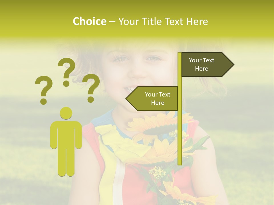 People Adorable Young PowerPoint Template