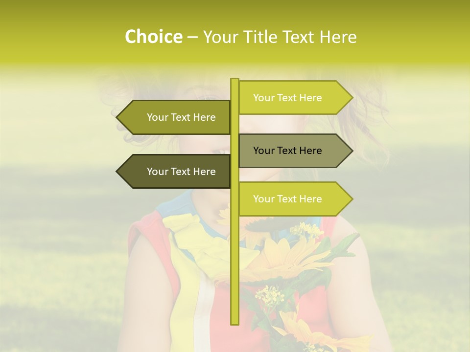 People Adorable Young PowerPoint Template