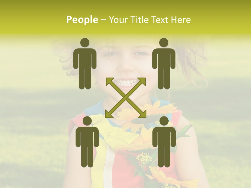 People Adorable Young PowerPoint Template