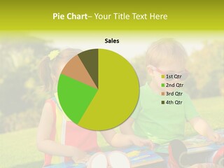 Child Outdoor Male PowerPoint Template