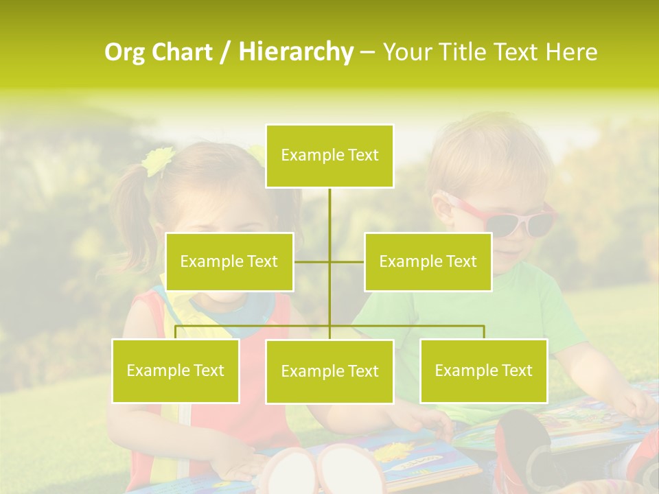 Child Outdoor Male PowerPoint Template