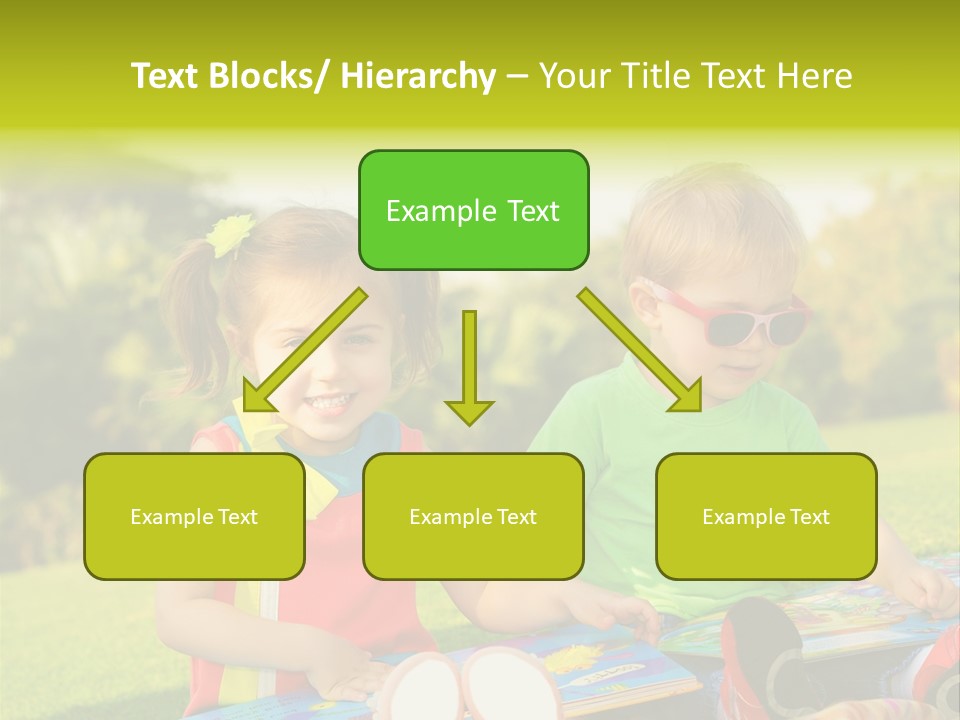 Child Outdoor Male PowerPoint Template