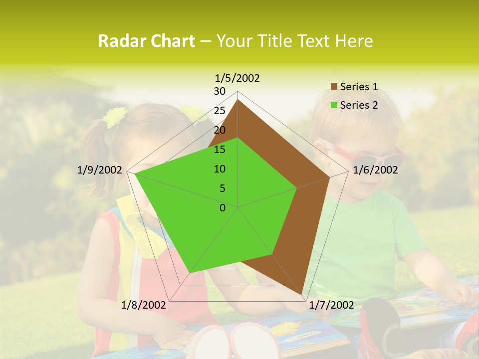Child Outdoor Male PowerPoint Template