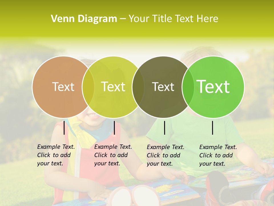 Child Outdoor Male PowerPoint Template