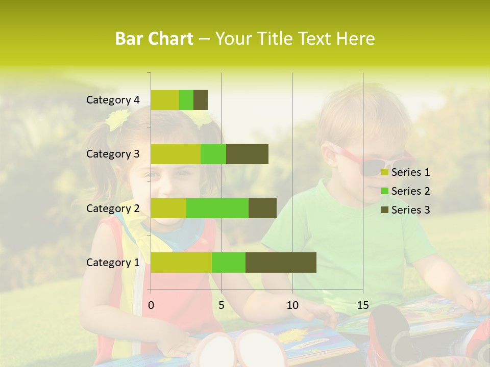 Child Outdoor Male PowerPoint Template