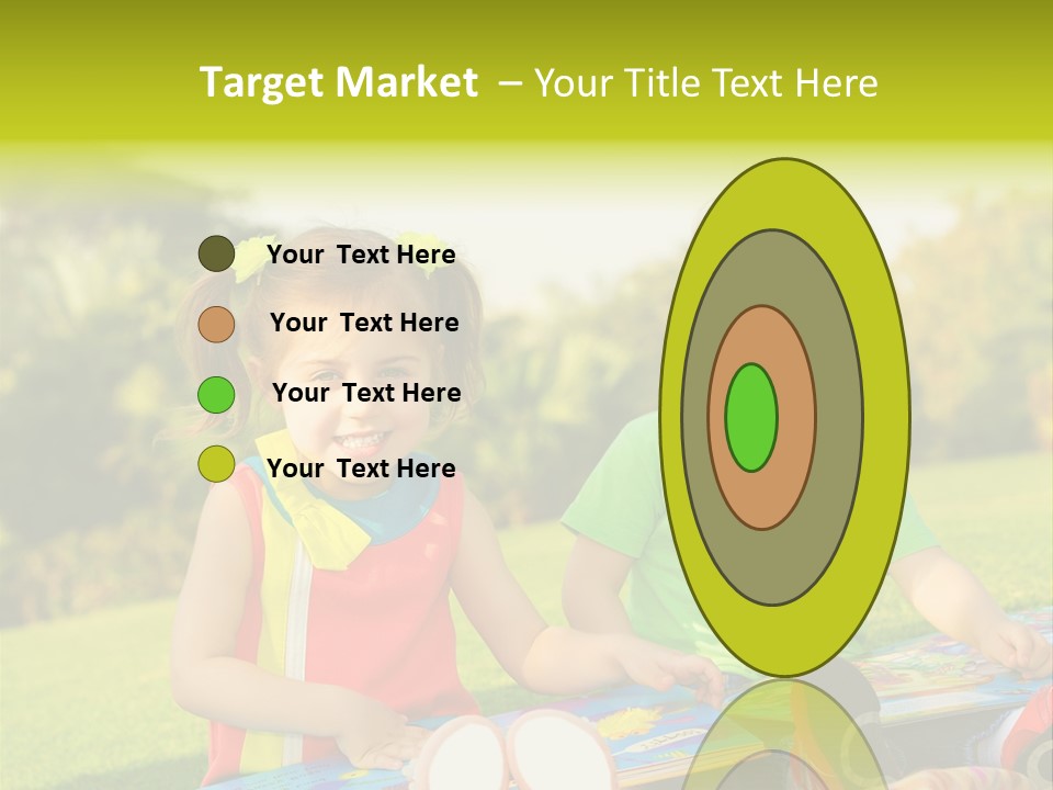 Child Outdoor Male PowerPoint Template