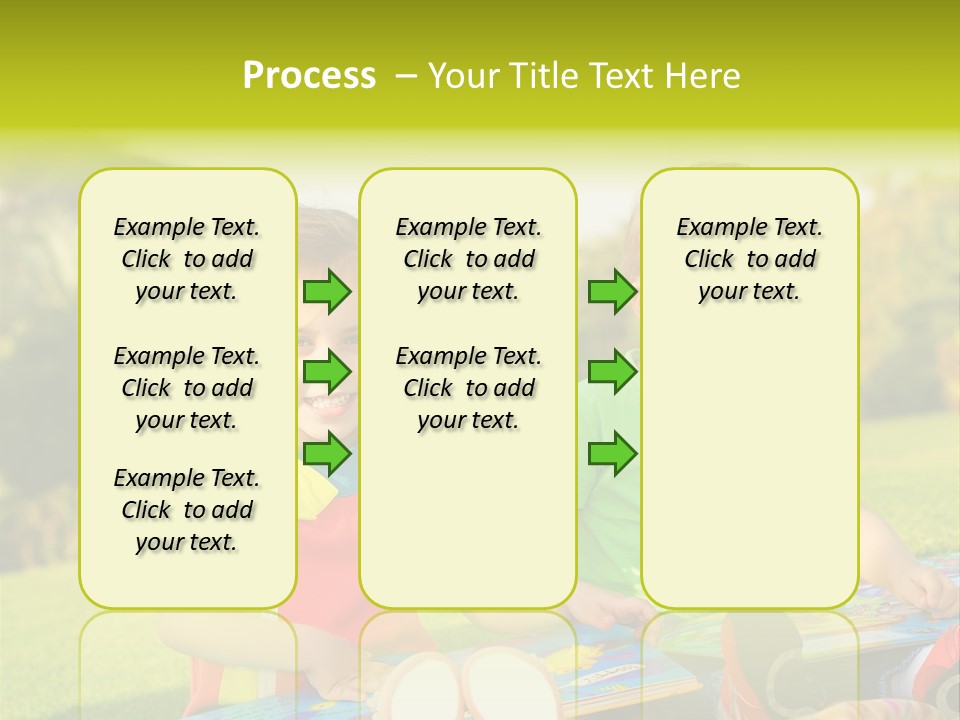 Child Outdoor Male PowerPoint Template