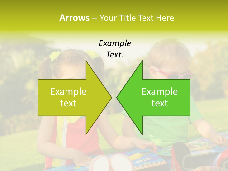 Child Outdoor Male PowerPoint Template