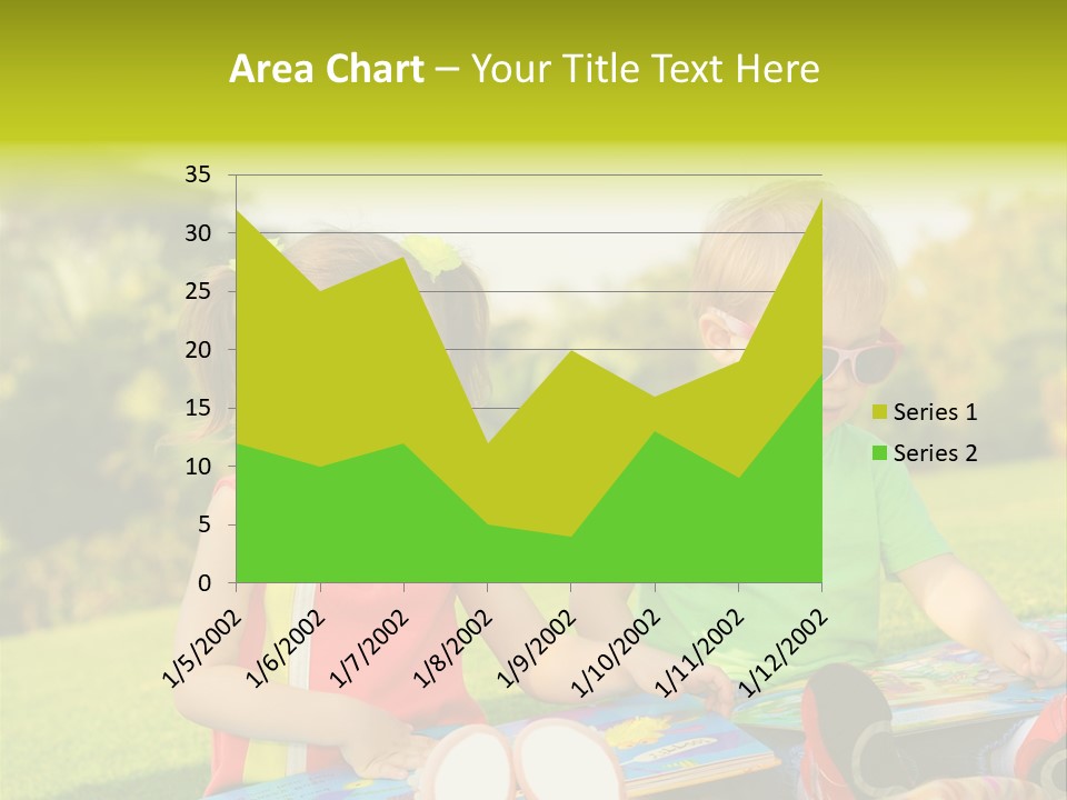 Child Outdoor Male PowerPoint Template