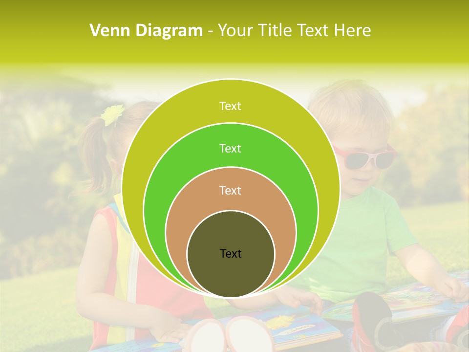 Child Outdoor Male PowerPoint Template