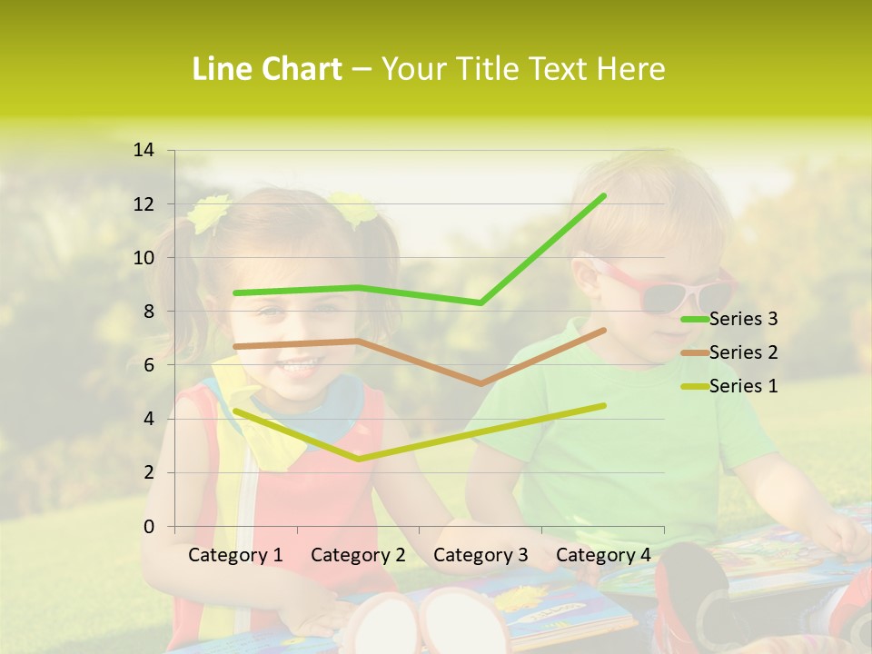 Child Outdoor Male PowerPoint Template