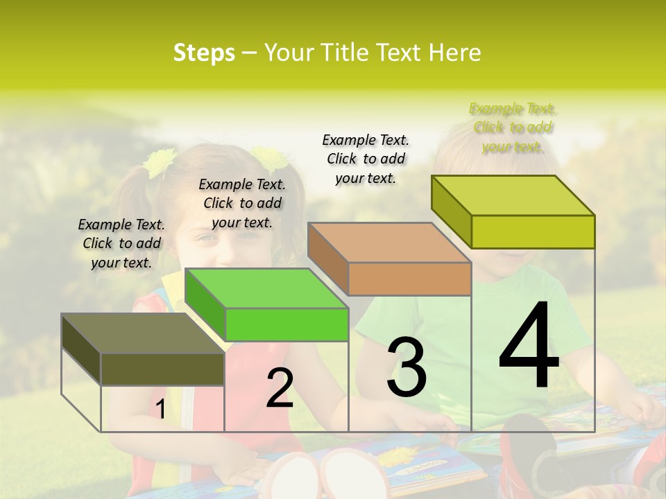 Child Outdoor Male PowerPoint Template