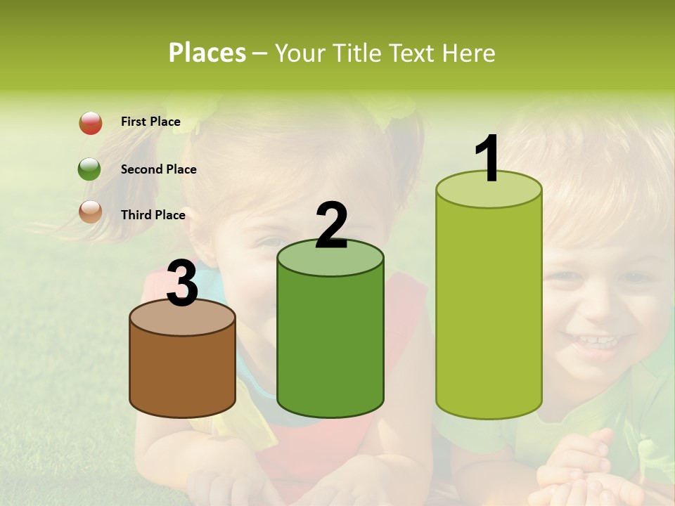 Preschooler Toddler Green PowerPoint Template
