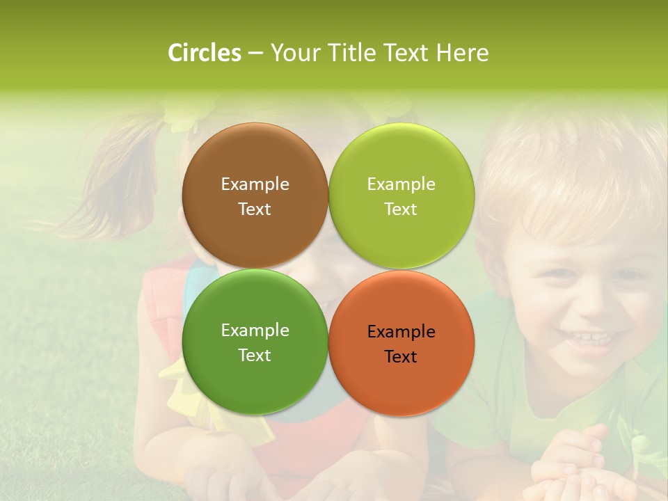 Preschooler Toddler Green PowerPoint Template