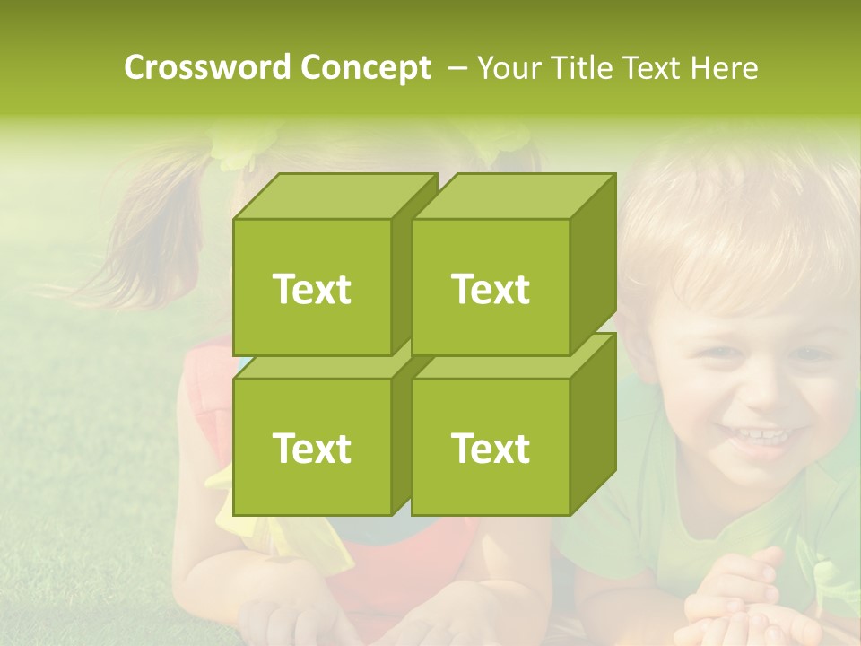 Preschooler Toddler Green PowerPoint Template