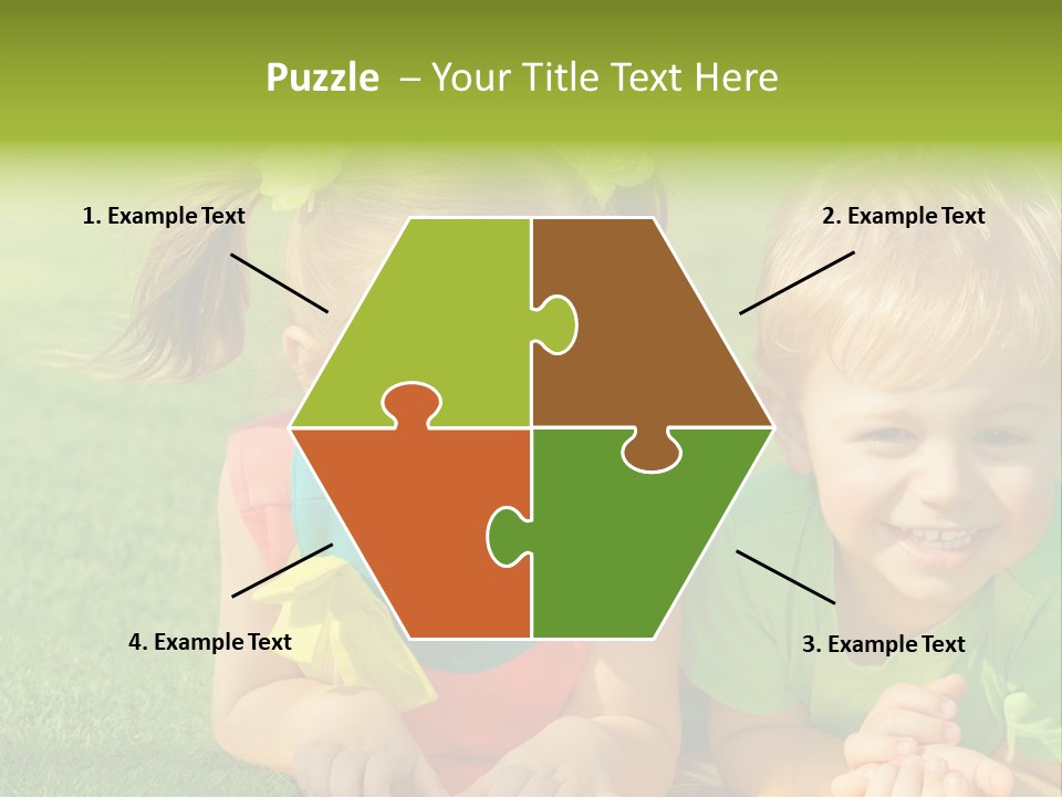 Preschooler Toddler Green PowerPoint Template