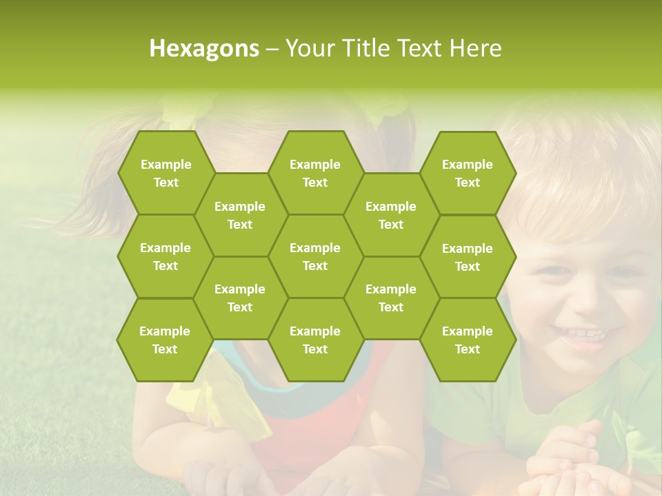 Preschooler Toddler Green PowerPoint Template