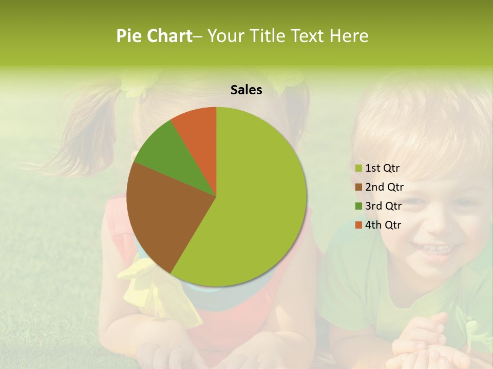 Preschooler Toddler Green PowerPoint Template