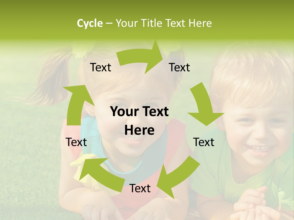Preschooler Toddler Green PowerPoint Template