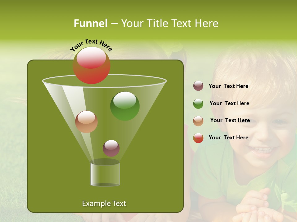 Preschooler Toddler Green PowerPoint Template