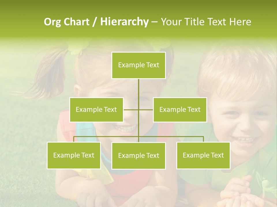 Preschooler Toddler Green PowerPoint Template