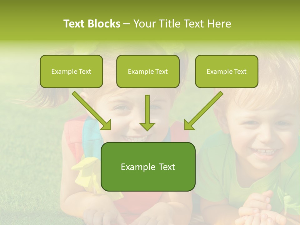 Preschooler Toddler Green PowerPoint Template