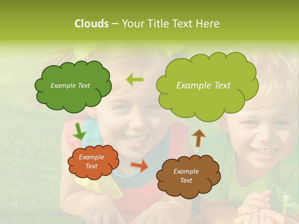 Preschooler Toddler Green PowerPoint Template