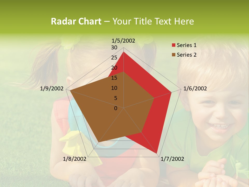Preschooler Toddler Green PowerPoint Template