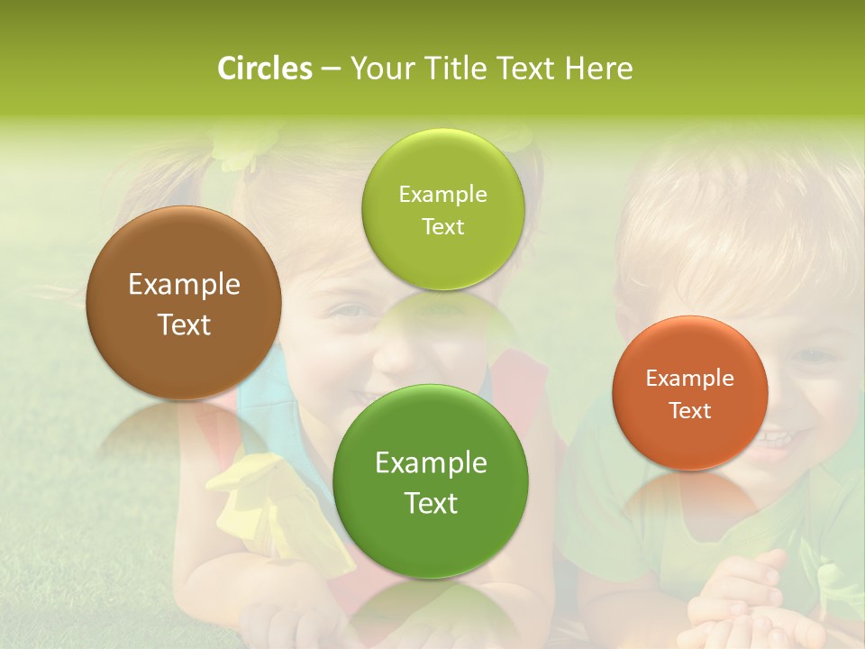 Preschooler Toddler Green PowerPoint Template