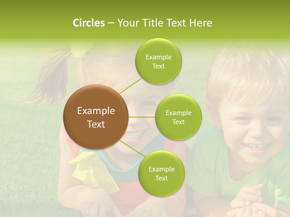 Preschooler Toddler Green PowerPoint Template