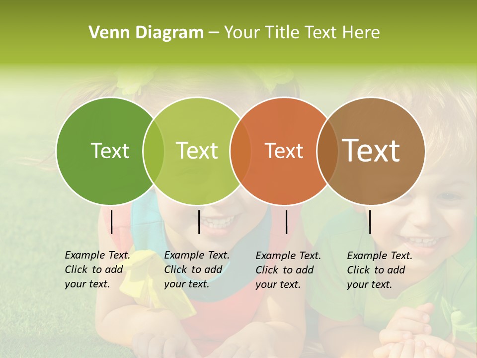 Preschooler Toddler Green PowerPoint Template