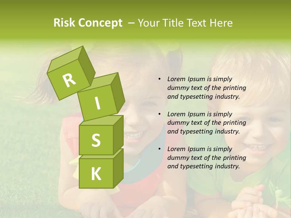 Preschooler Toddler Green PowerPoint Template