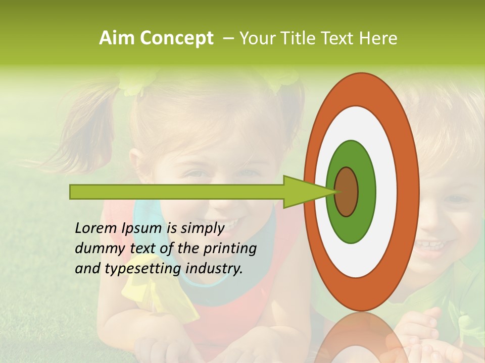 Preschooler Toddler Green PowerPoint Template