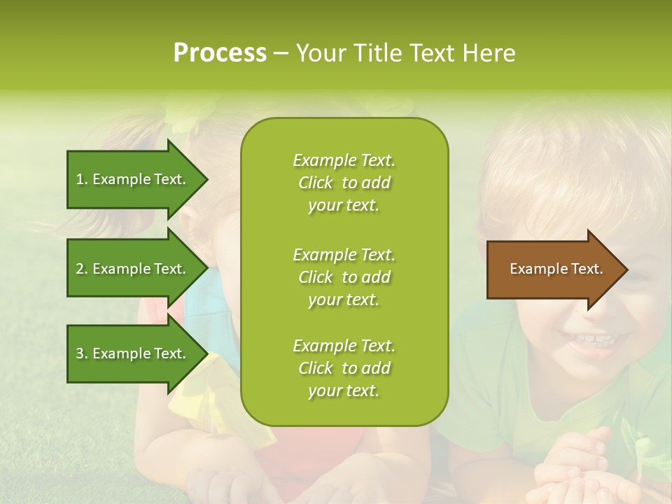 Preschooler Toddler Green PowerPoint Template
