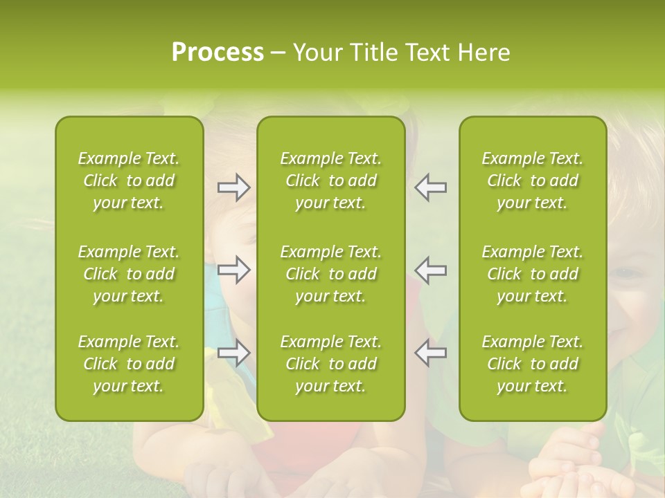 Preschooler Toddler Green PowerPoint Template