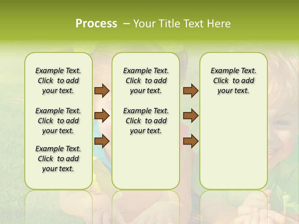 Preschooler Toddler Green PowerPoint Template