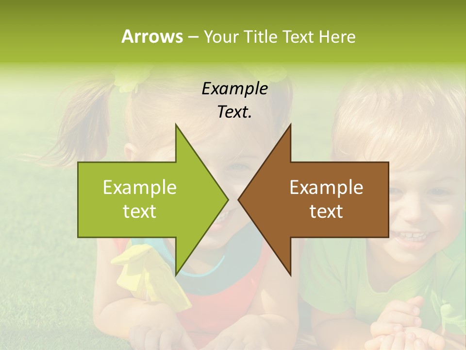 Preschooler Toddler Green PowerPoint Template