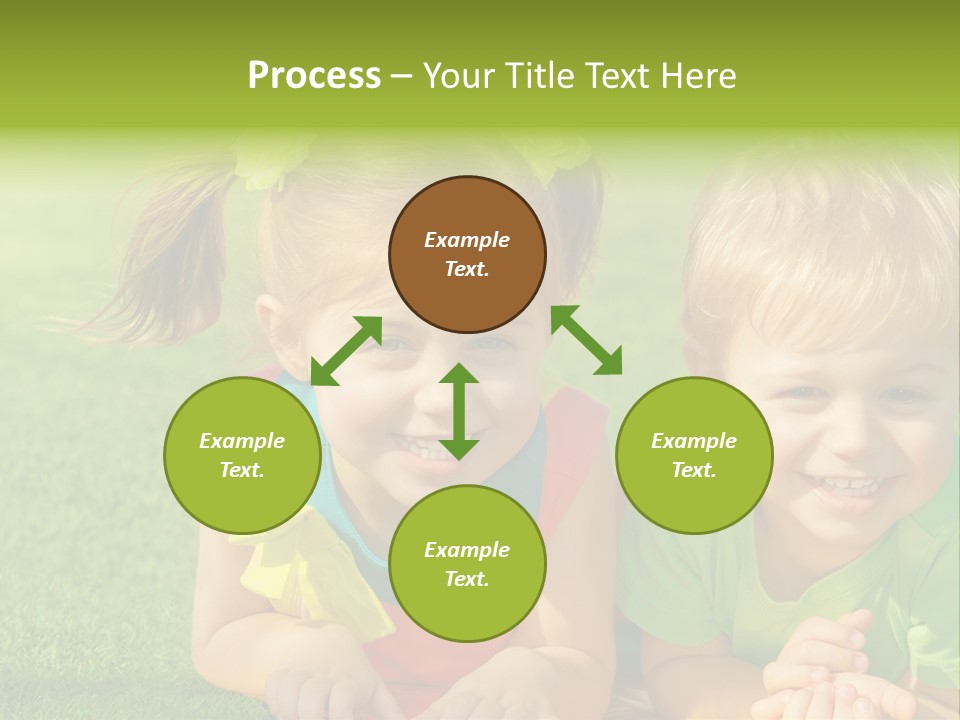 Preschooler Toddler Green PowerPoint Template