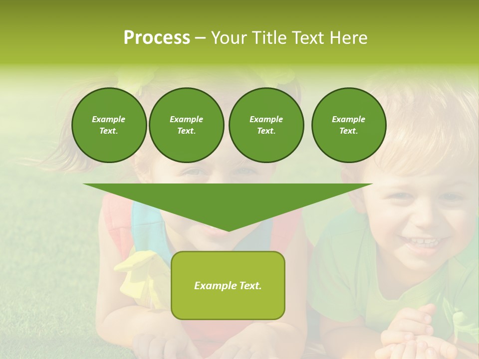 Preschooler Toddler Green PowerPoint Template