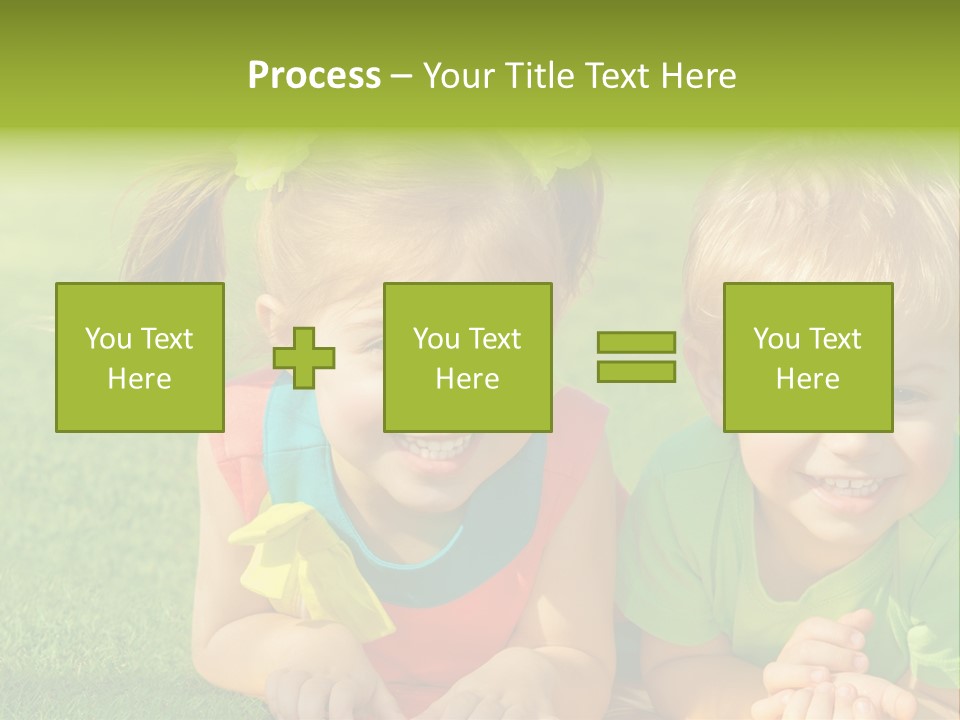 Preschooler Toddler Green PowerPoint Template