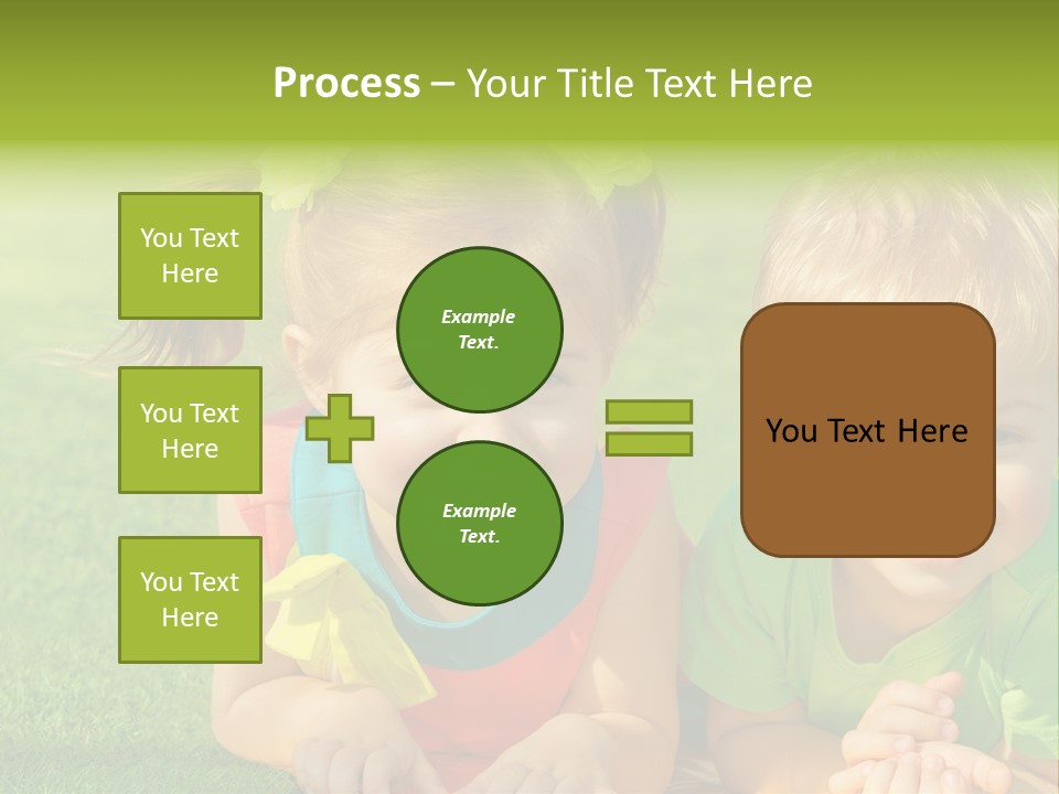 Preschooler Toddler Green PowerPoint Template