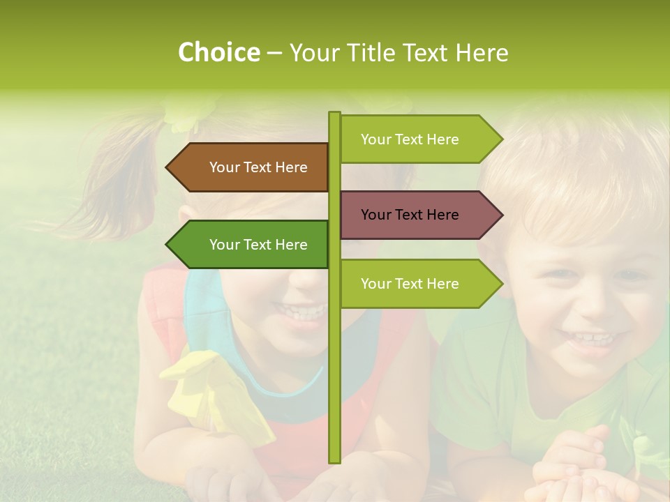 Preschooler Toddler Green PowerPoint Template