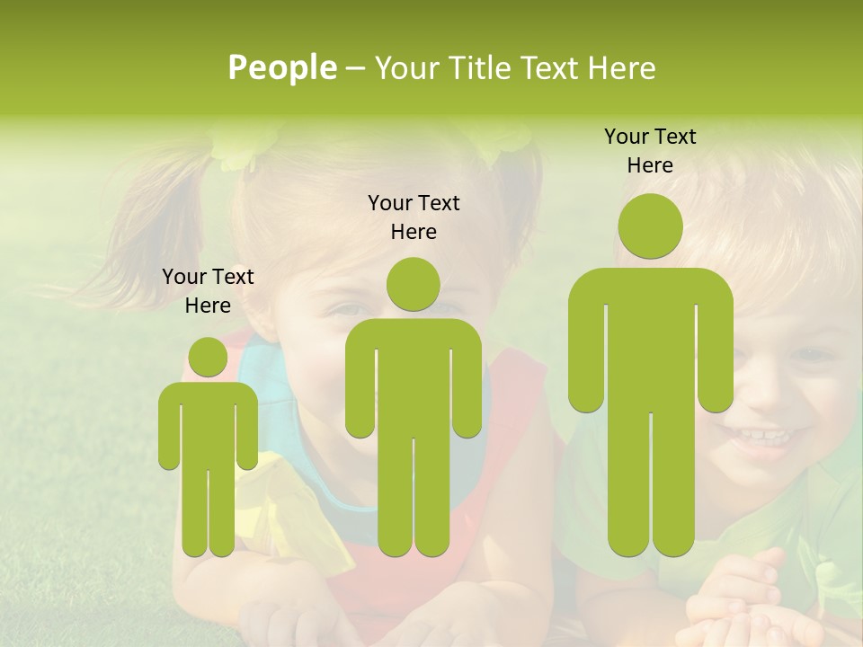 Preschooler Toddler Green PowerPoint Template