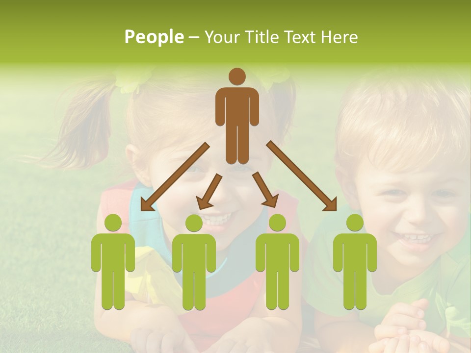 Preschooler Toddler Green PowerPoint Template