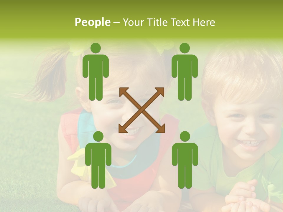 Preschooler Toddler Green PowerPoint Template
