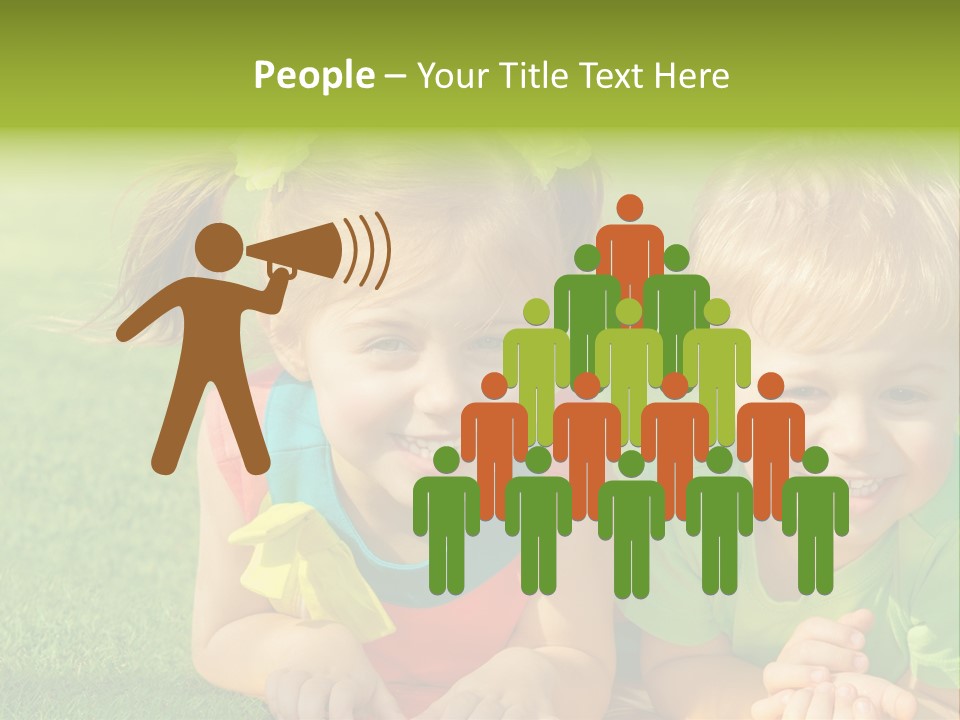 Preschooler Toddler Green PowerPoint Template