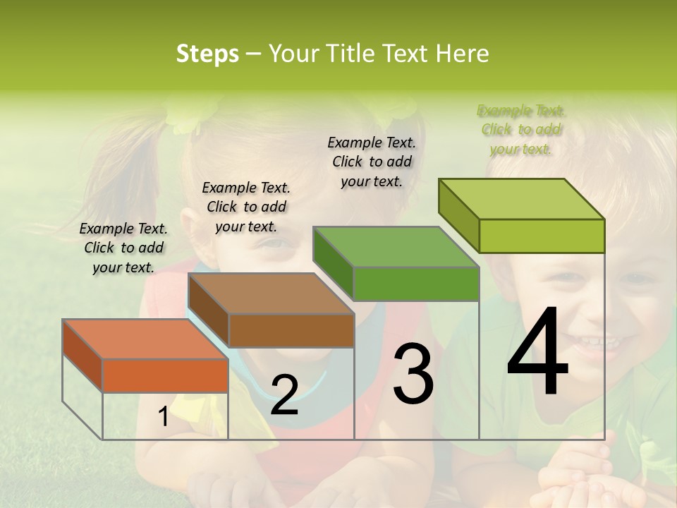 Preschooler Toddler Green PowerPoint Template