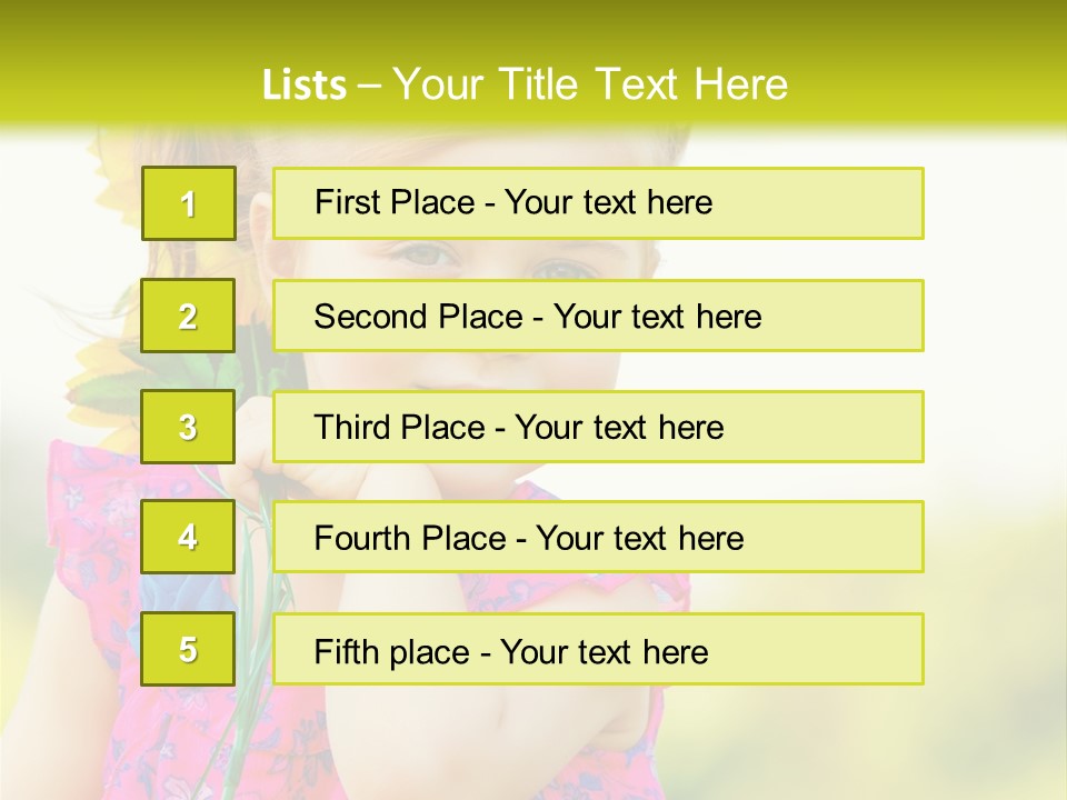 Outdoors Healthy Outdoor PowerPoint Template